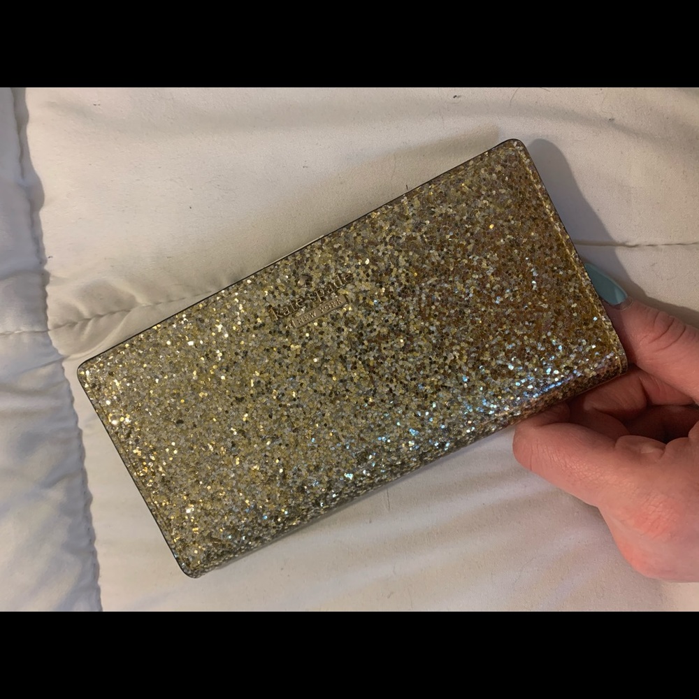 Glitter Kate Spade Stacy Wallet